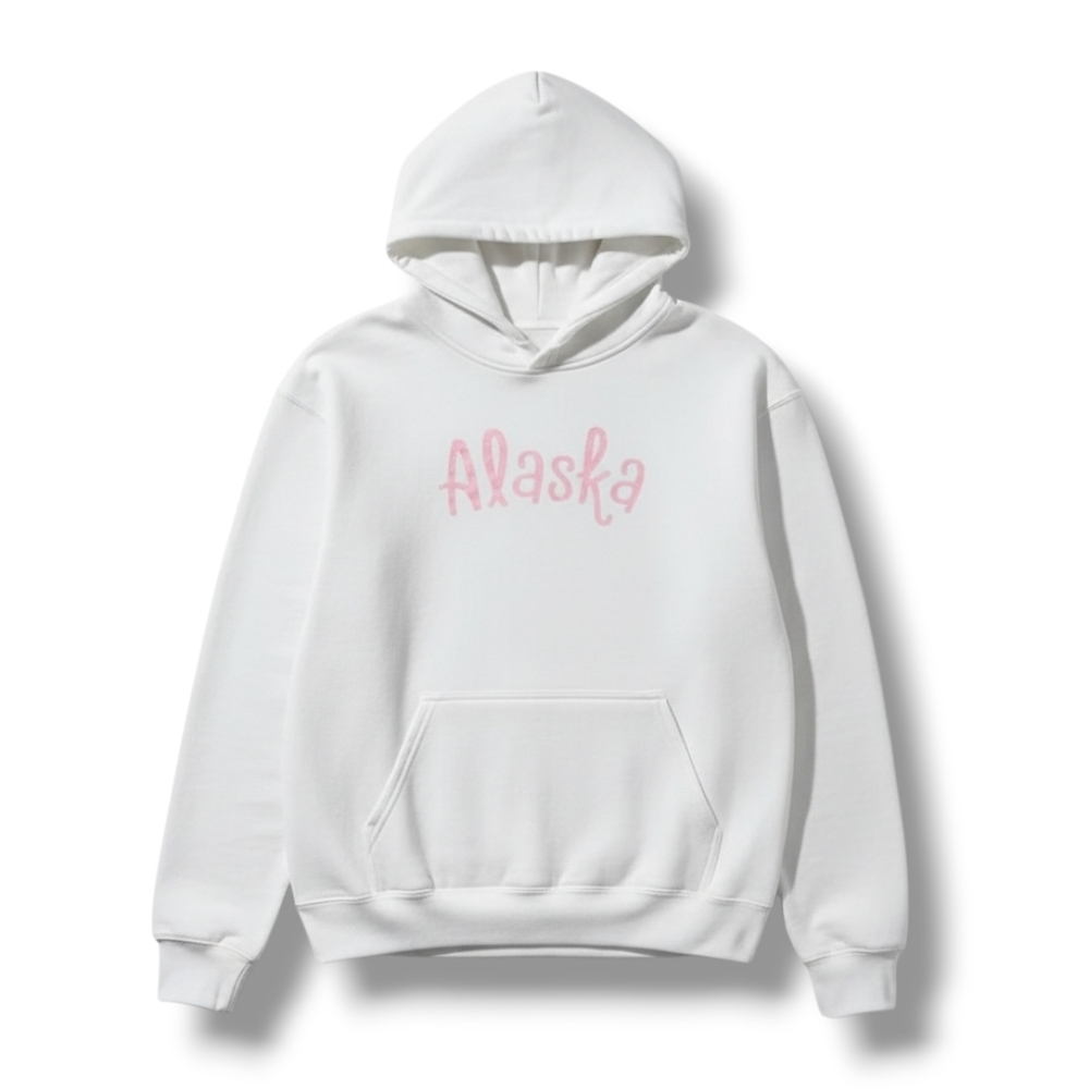 Princess Cruise lines girls White Alaska pullover hoodie  - xl